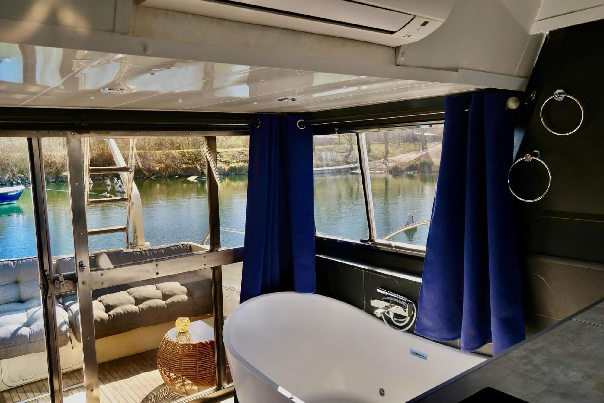 L'Escale Royale Saint-Martin-La-Garenne Port Ilon - Seine - Giverny Eksteriør bilde