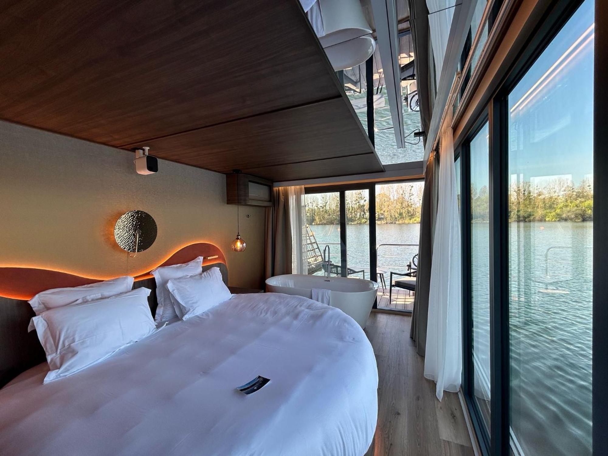 L'Escale Royale Saint-Martin-La-Garenne Port Ilon - Seine - Giverny Eksteriør bilde
