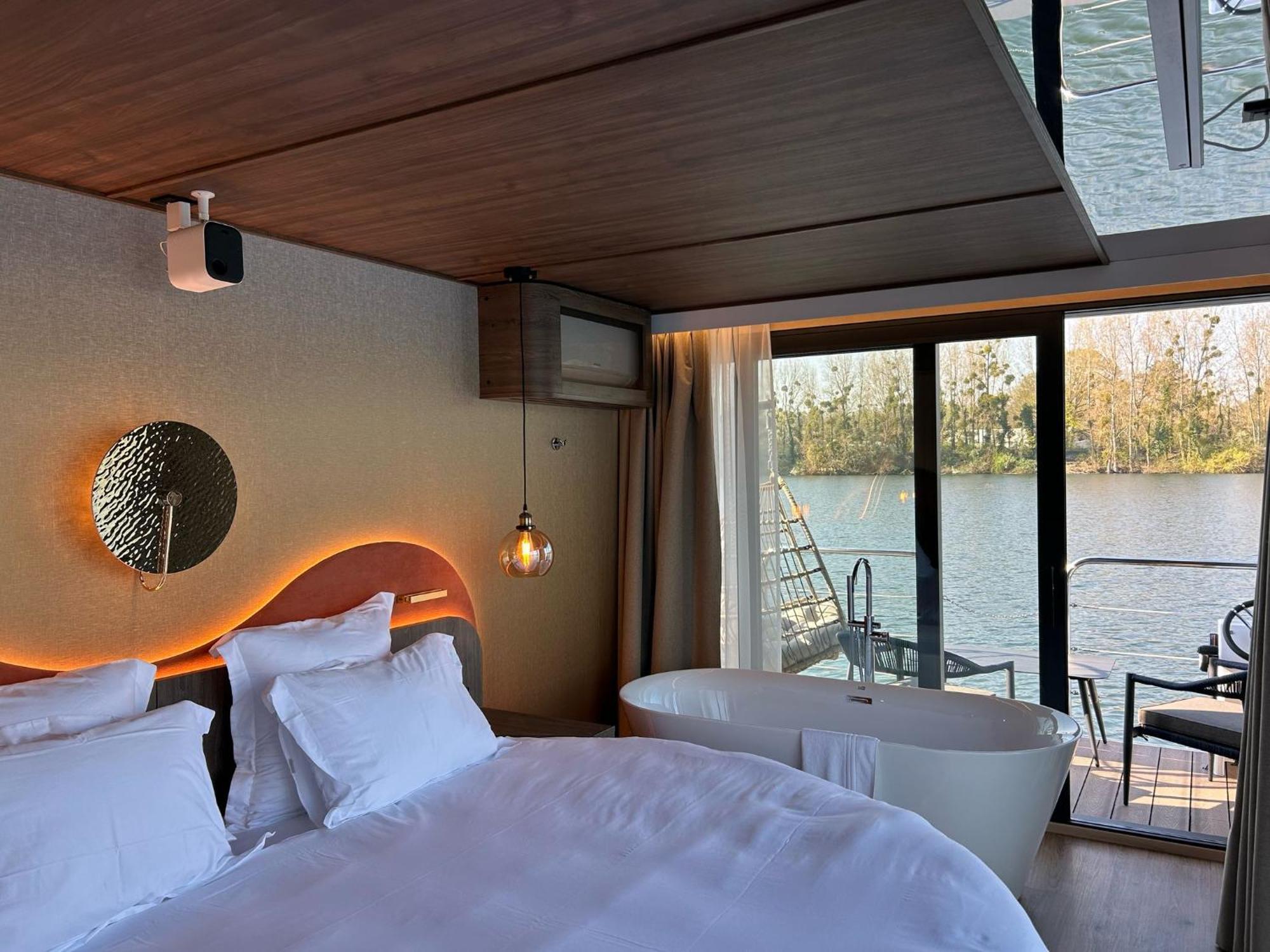 L'Escale Royale Saint-Martin-La-Garenne Port Ilon - Seine - Giverny Eksteriør bilde